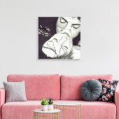 Toile Et dans un tel pouvoir (Insitu(Salon))