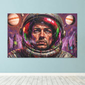 TOILE ET LE FUTUR S'OBSCURCIT 6 (Insitu (Plancher de Bois))