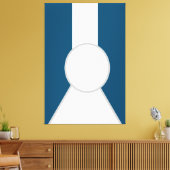 Toile "Et maintenant ?" (Insitu(Salon))