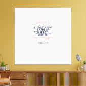 Toile Et quand je me réveille, tu es toujours avec moi (Insitu(Salon))