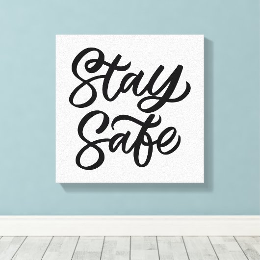 Toile Et Restez en sécurité (Insitu (Plancher de Bois))