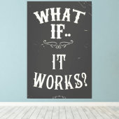 Toile Et si ça marche ? (Insitu (Plancher de Bois))