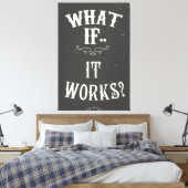 Toile Et si ça marche ? (Insitu(Chambre))