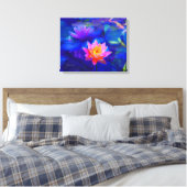 Toile étang de Lotus (Insitu(Chambre))