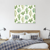 Toile Étape Geo Sud-Ouest | Motif de Cactus du désert (Insitu(Chambre))