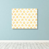 Toile Étape Geo Sud-Ouest | Motif orange cercle (Insitu (Plancher de Bois))