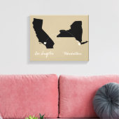 Toile État à État amour ou déménagement (Insitu(Salon))