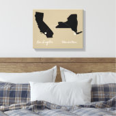 Toile État à État amour ou déménagement (Insitu(Chambre))