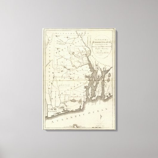 Toile État de l'île Rhode 2 (Recto)