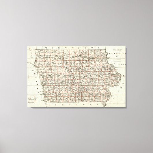 Toile État de l'Iowa (Recto)