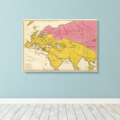 Toile État des Nations à l'ère chrétienne (Insitu (Plancher de Bois))