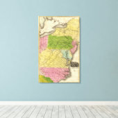 Toile États du Moyen-Orient 3 (Insitu (Plancher de Bois))