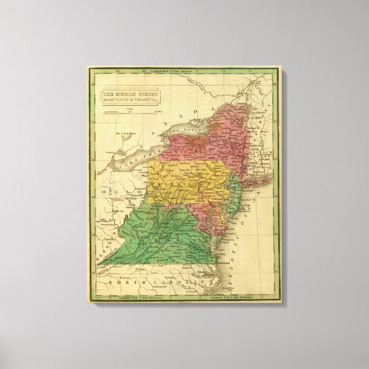 Toile États du Moyen-Orient 4 (Recto)