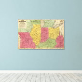 Toile États occidentaux, États-Unis (Insitu (Plancher de Bois))