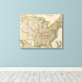 Toile États-Unis 14 (Insitu (Plancher de Bois))