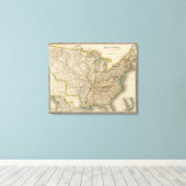 Toile États-Unis 14 (Insitu (Plancher de Bois))
