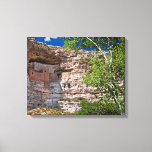 Toile États-Unis, Arizona. Château de Montezuma, Les Rui