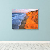 Toile États-Unis, Californie, Falaises À Pescadero State (Insitu (Plancher de Bois))