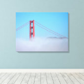 Toile États-Unis, Californie. Golden Gate Bridge (Insitu (Plancher de Bois))