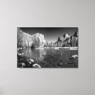 Toile États-Unis, Californie. Yosemite Valley