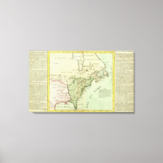 Toile États-Unis, Canada (Recto)