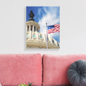 Toile États-Unis, Columbia, Washington DC, Capitol Build (Insitu(Salon))