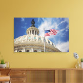 Toile États-Unis, Columbia, Washington DC, Capitol Build (Insitu(Salon))