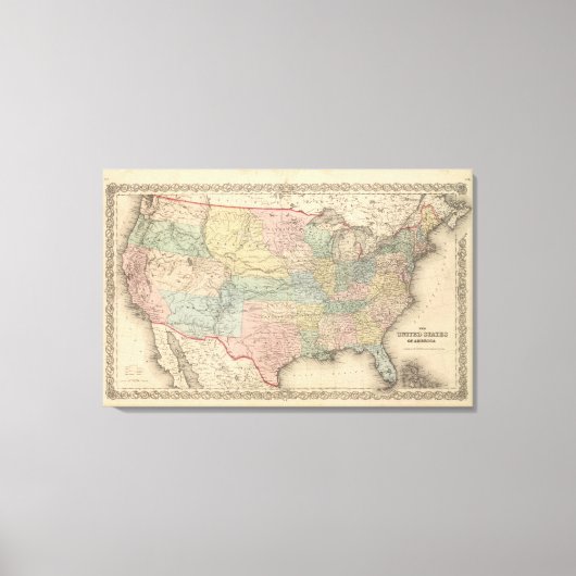 Toile États-Unis d'Amérique (Recto)