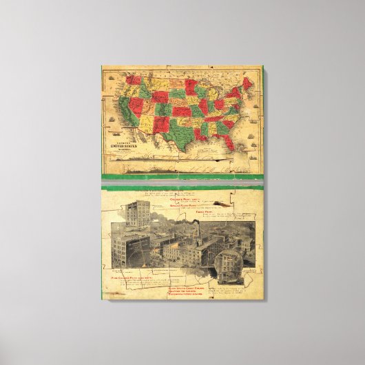 Toile États-Unis d'Amérique 8 (Recto)