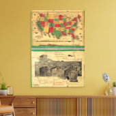 Toile États-Unis d'Amérique 8 (Insitu(Salon))