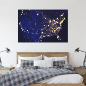 Toile États-Unis D'Amérique De L'Espace (Insitu(Chambre))