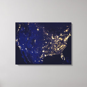Toile États-Unis D'Amérique De L'Espace