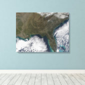 Toile États-Unis d'Amérique du Sud (Insitu (Plancher de Bois))