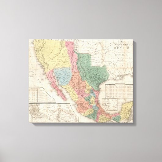 Toile États-Unis et Mexique (Recto)