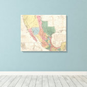 Toile États-Unis et Mexique (Insitu (Plancher de Bois))