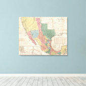 Toile États-Unis et Mexique (Insitu (Plancher de Bois))
