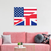 Toile États-Unis Et Royaume-Uni (Insitu(Salon))
