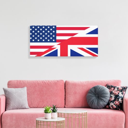 Toile États-Unis Et Royaume-Uni (Insitu(Salon))