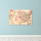 Toile États-Unis et territoires (Insitu (Plancher de Bois))