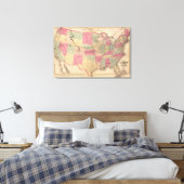 Toile États-Unis et territoires (Insitu(Chambre))