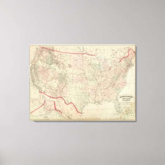 Toile États-Unis et territoires (Recto)