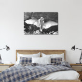 Toile États-Unis, Floride, Grande Aigrette (Ardea alba) (Insitu(Chambre))