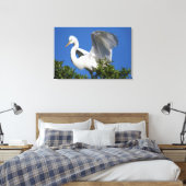 Toile États-Unis, Floride, Saint-Augustine, Egret (Insitu(Chambre))