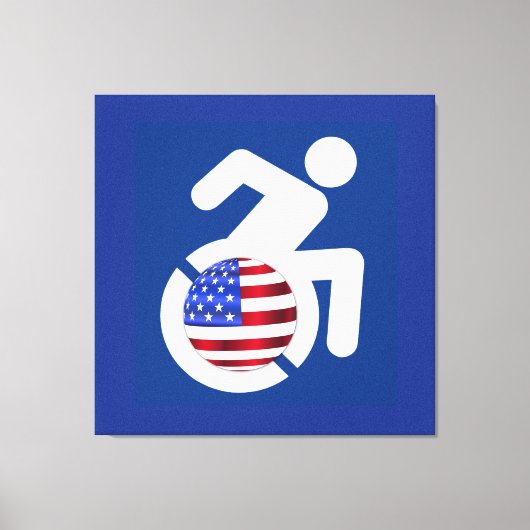 Toile États-Unis handicapés (Recto)