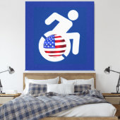Toile États-Unis handicapés (Insitu(Chambre))