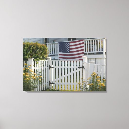 Toile États-Unis, Massachusetts, Gloucester : Clôture pa (Recto)