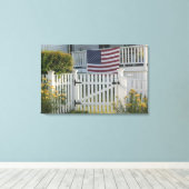Toile États-Unis, Massachusetts, Gloucester : Clôture pa (Insitu (Plancher de Bois))