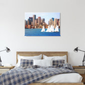 Toile États-Unis, Massachusetts. Skyline du front de mer (Insitu(Chambre))