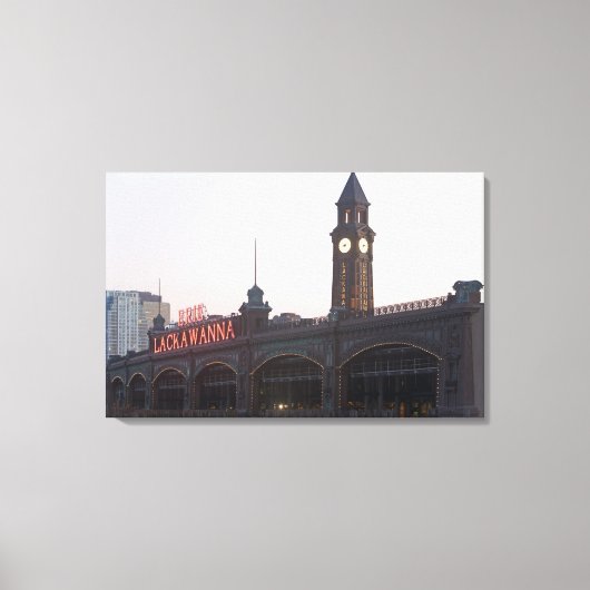 Toile États-Unis, New Jersey, Hoboken, ancienne gare (Recto)