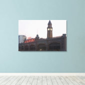Toile États-Unis, New Jersey, Hoboken, ancienne gare (Insitu (Plancher de Bois))